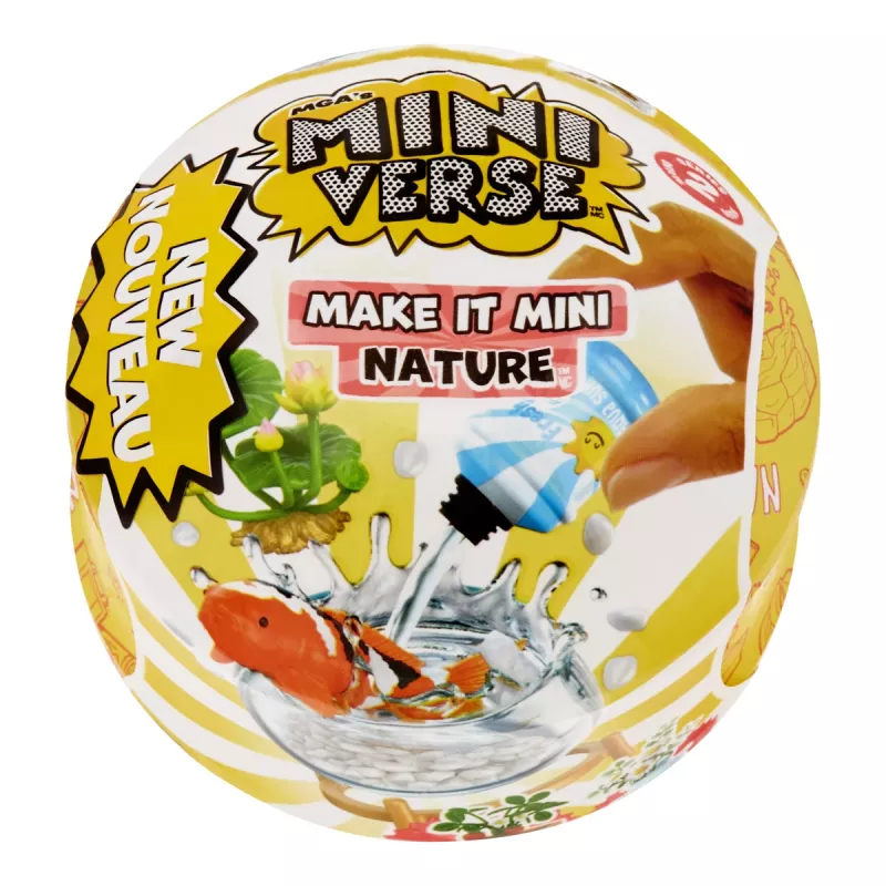 Miniverse MGA's - Make It Mini Nature Series 2 in PDQ, 8 yr(s), Multicolour, Plastic
