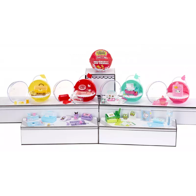Miniverse Make It Mini Hello Kitty and Friends Series 3, 8 yr(s), Hello Kitty, Multicolour, Plastic, Resin