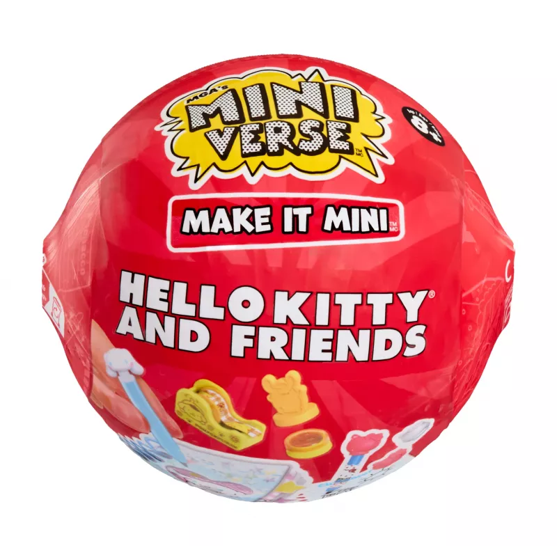 Miniverse Make It Mini Hello Kitty and Friends Series 3, 8 yr(s), Hello Kitty, Multicolour, Plastic, Resin