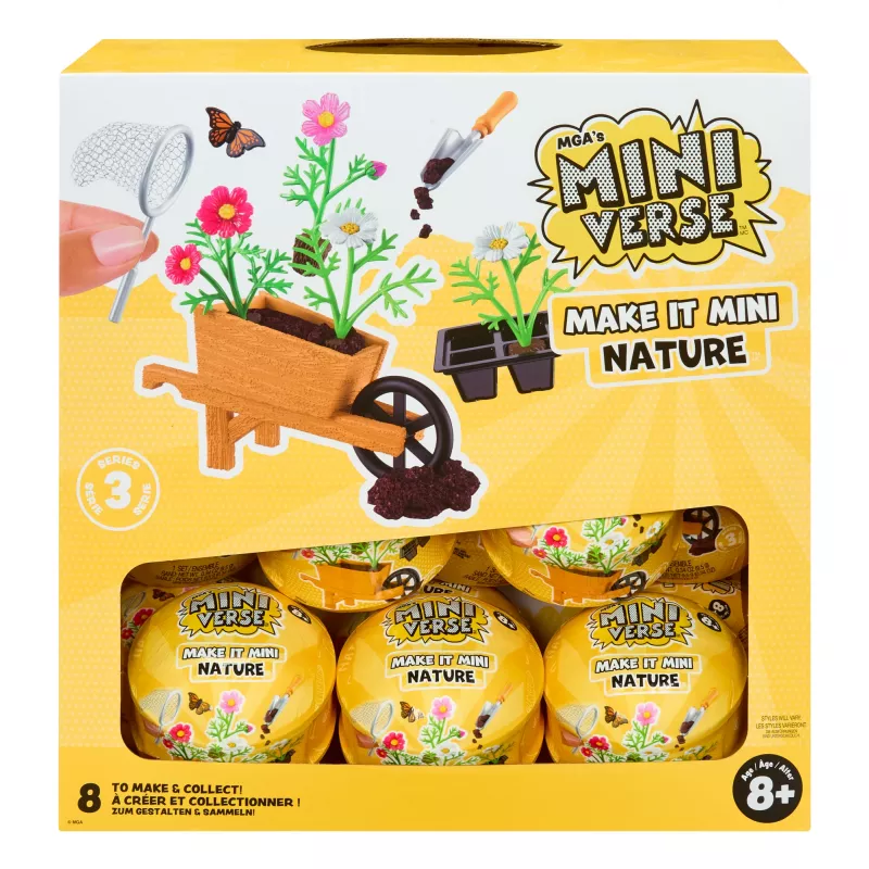 Miniverse Make It Mini Nature - Serie 3, 8 yr(s), Multicolour, Plastic