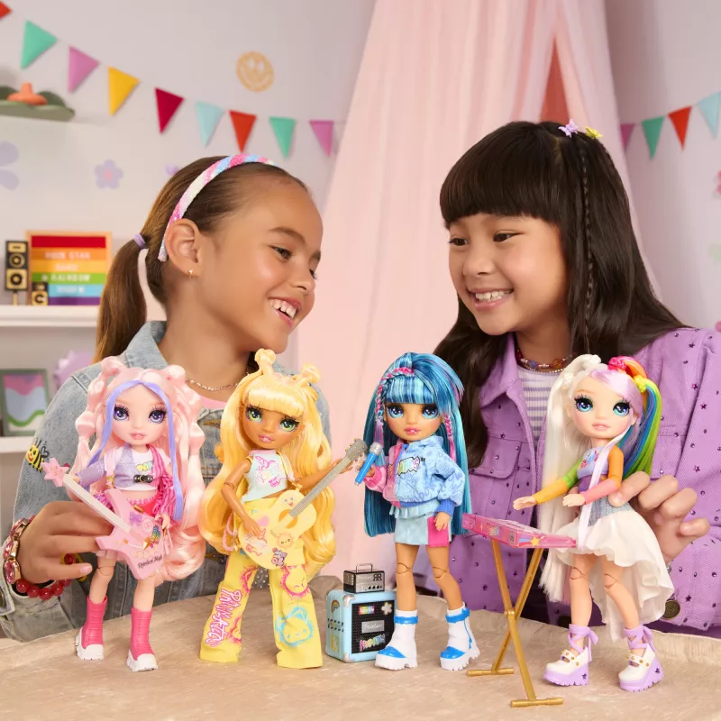 Rainbow High Junior High Jr High Rockband Fashion Dolls - Sunny