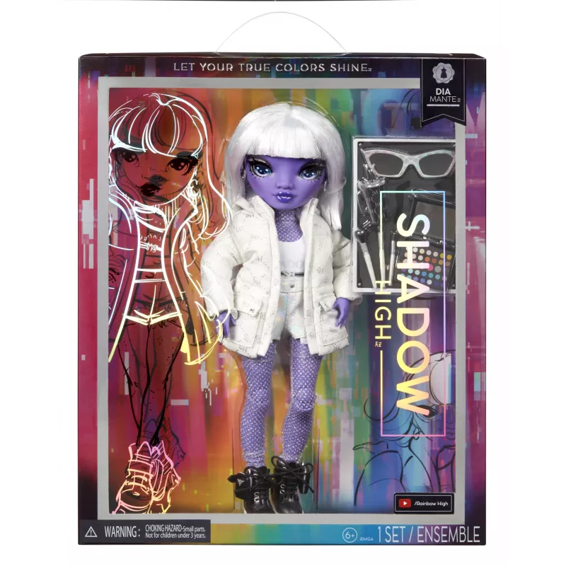 Rainbow High Shadow High 583066EUC doll