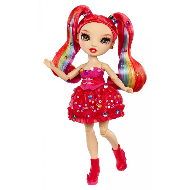 Rainbow High Be Dazzling Fashion Dolls- Vivienne Rouge (Red)