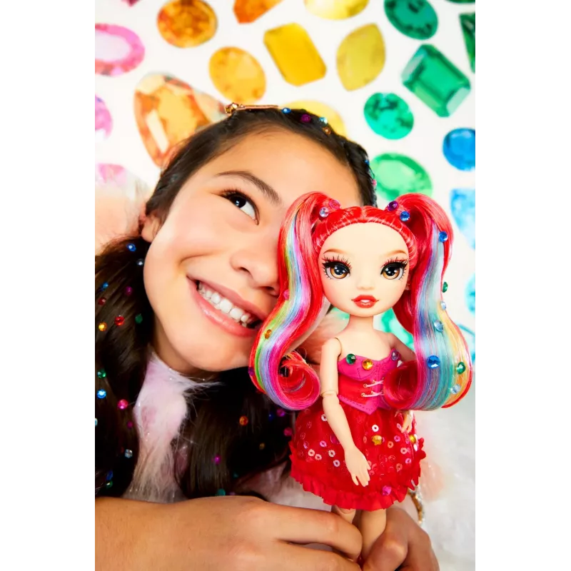 Rainbow High Be Dazzling Fashion Dolls- Vivienne Rouge (Red)