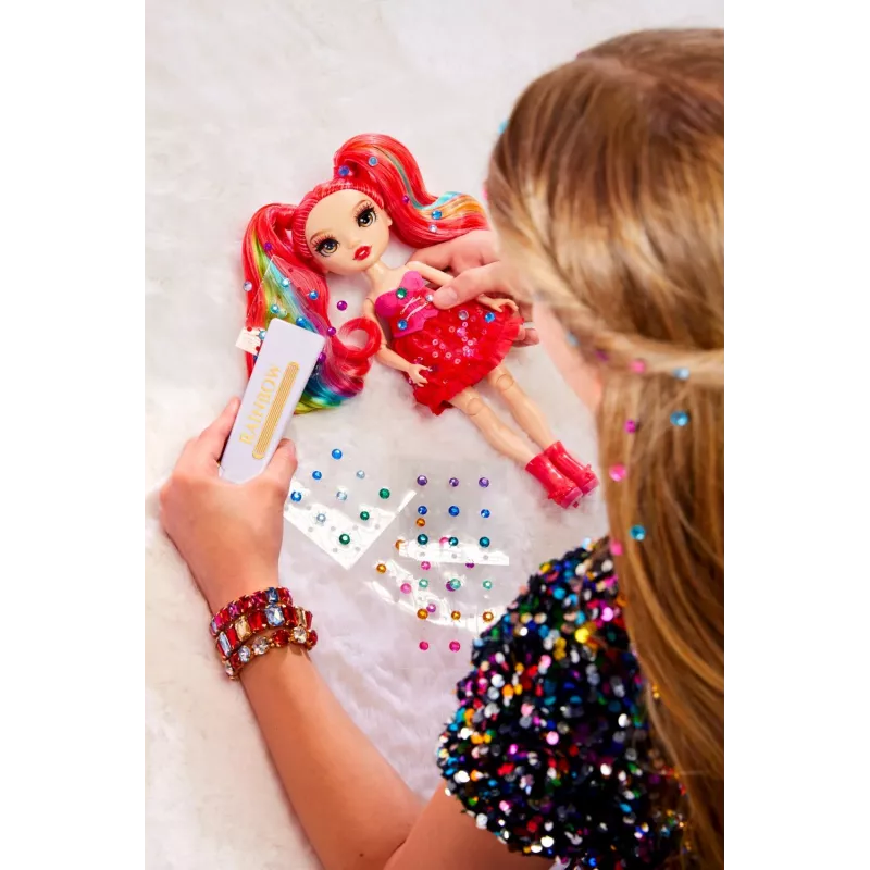 Rainbow High Be Dazzling Fashion Dolls- Vivienne Rouge (Red)