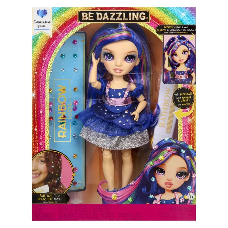 Rainbow High Be Dazzling Fashion Dolls- Genevieve Bleue (Blue)
