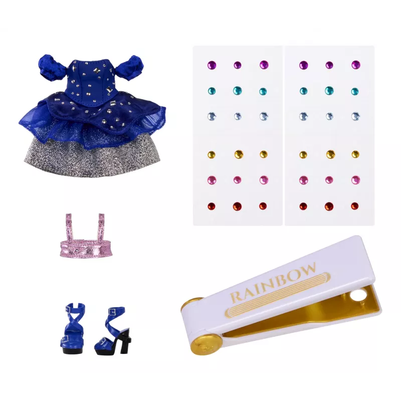 Rainbow High Be Dazzling Fashion Dolls- Genevieve Bleue (Blue)
