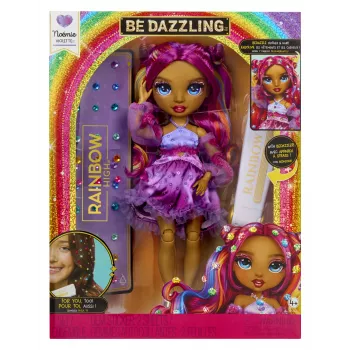 Rainbow High Be Dazzling Fashion Dolls- Noemie Violette (Purple)