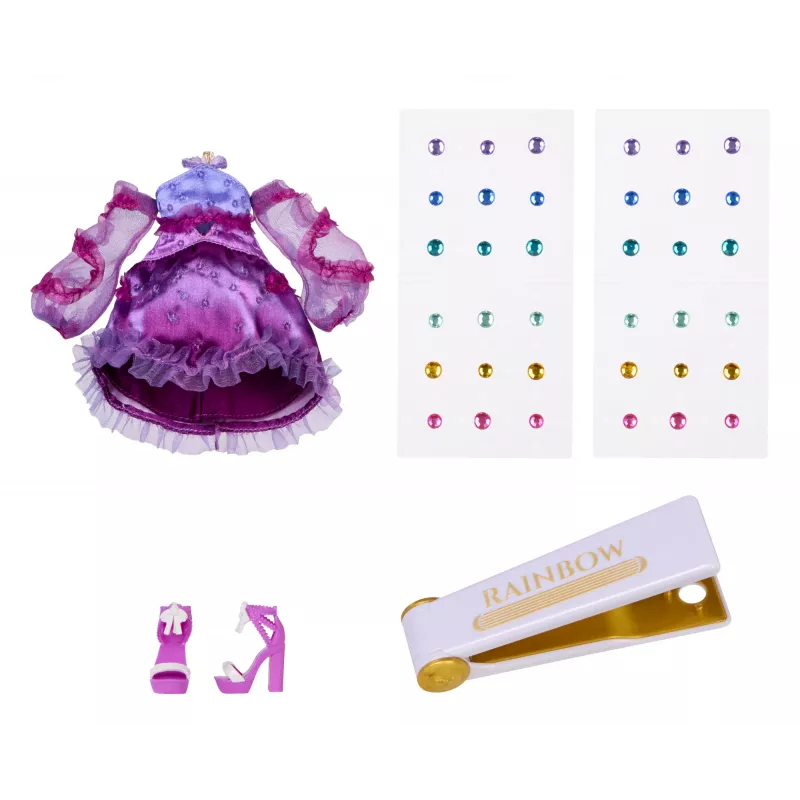 Rainbow High Be Dazzling Fashion Dolls- Noemie Violette (Purple)