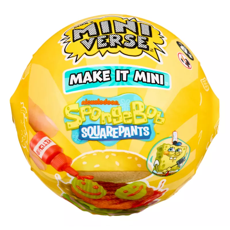 Miniverse Make It Mini SpongeBob SquarePants, 8 yr(s), Multicolour
