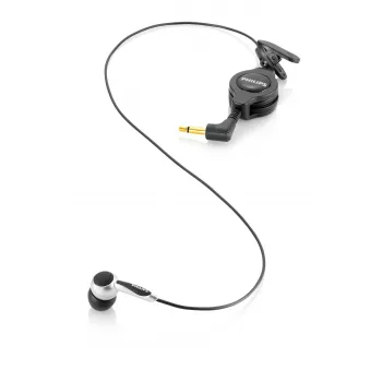Philips Telephone pickup microphone, Wired, Calls/Music, Headset, Black, Silver