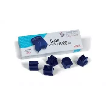 Xerox GENUINE 5 CYAN COLORSTIX 8200 INK ink stick