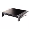 Fellowes Computer Monitor Stand with 5 Height Adjustments - Office Suites Monitor Riser with Storage Tray - Ergonomic Adjustable Monitor Stand for Computers - Max Weight 36KG/Max Size 28 inch - Graphite