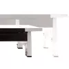 Fellowes Computer Monitor Stand with 5 Height Adjustments - Office Suites Monitor Riser with Storage Tray - Ergonomic Adjustable Monitor Stand for Computers - Max Weight 36KG/Max Size 28 inch - Graphite