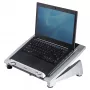 Fellowes Laptop Stand for Desk - Office Suites Plus Adjustable Laptop Stand for the Home and Office - Laptop Riser with 5 Height Adjustments - Max Monitor Size 17 inch, Max Weight 5KG - Black/Silver