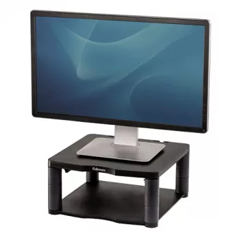 Fellowes Premium Monitor Riser Graphite, Freestanding, 36 kg, 53.3 cm (21 inch), Height adjustment, Graphite
