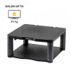 Fellowes Premium Monitor Riser Graphite, Freestanding, 36 kg, 53.3 cm (21 inch), Height adjustment, Graphite