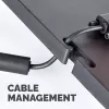 Fellowes Premium Monitor Riser Graphite, Freestanding, 36 kg, 53.3 cm (21 inch), Height adjustment, Graphite