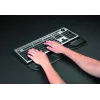 Fellowes Keyboard Wrist Rest - Health-V Wrist Rest with Antibacterial Protection - Ergonomic Wrist Support for Computer, Laptop, Home Office Use - Black