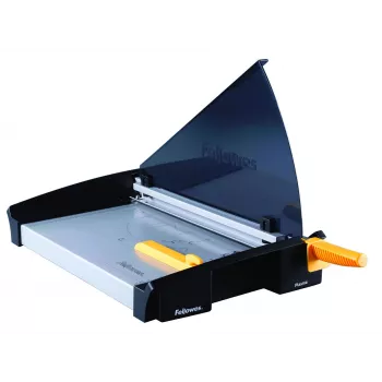 Paper cutter Fellowes Plasma A3/180 — cutting length 46 cm, capacity 40 sheets, graphite/silver/yellow