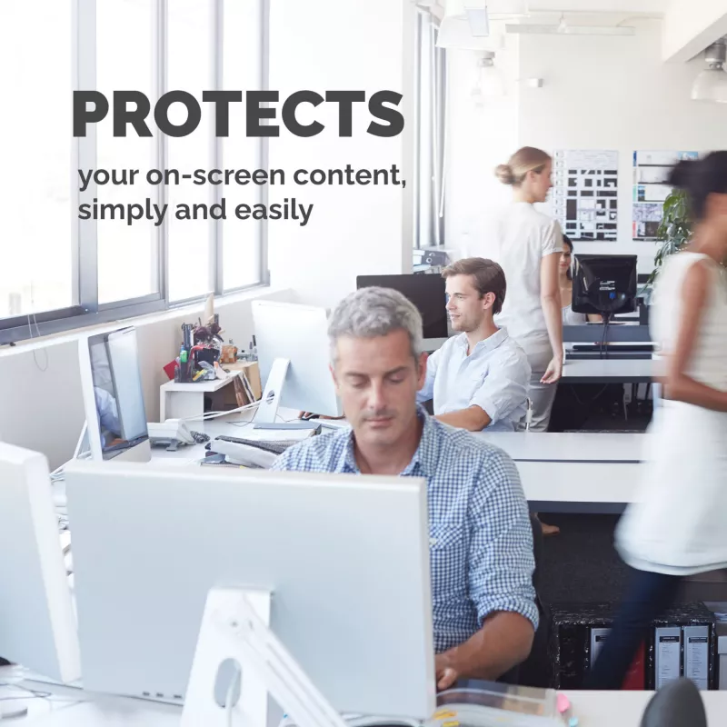 Fellowes PrivaScreen Privacy Filter, 55.9 cm (22 inch), 16:10, Monitor, Frameless display privacy filter, Anti-glare, Privacy, 110 g