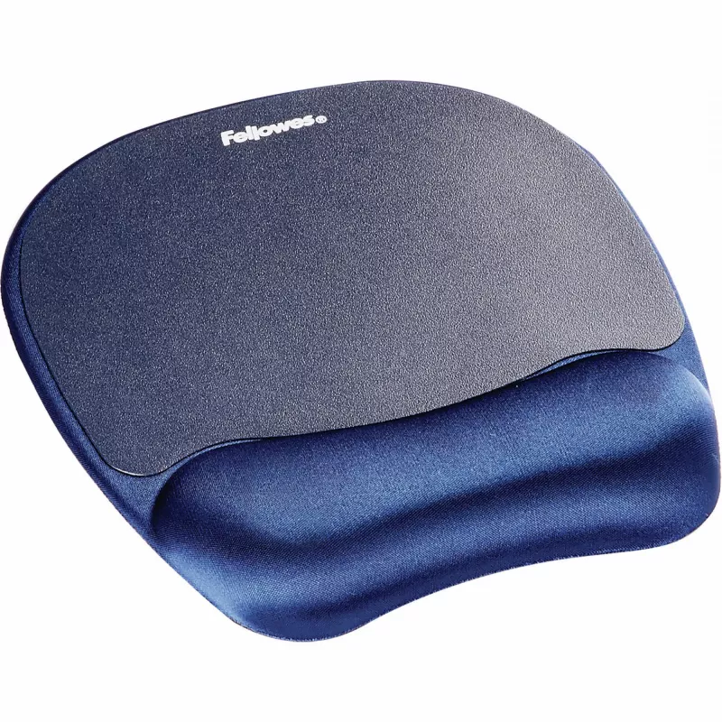 Mouse Pad Fellowes Memory Foam Mouse Pad/Wrist Rest Sapphire