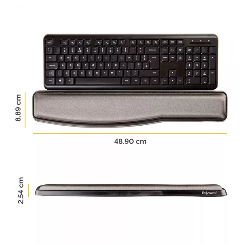 Wrist Rest Fellowes Premium Gel 9374201