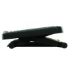 Fellowes Foot Rest Under Desk - Professional Series Ultimate Foot Support Ergonomic Foot Rest with 3 Height Adjustments & Massage Surface - Foot Rest Stool for Office & Home - Black
