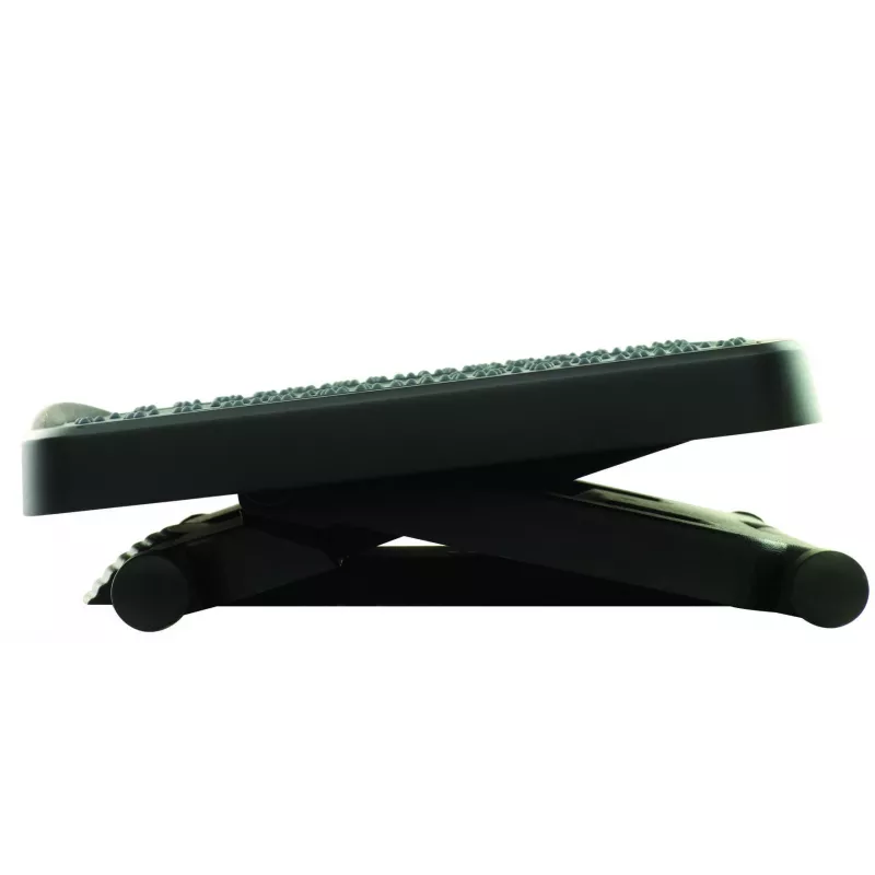 Fellowes Foot Rest Under Desk - Professional Series Ultimate Foot Support Ergonomic Foot Rest with 3 Height Adjustments & Massage Surface - Foot Rest Stool for Office & Home - Black
