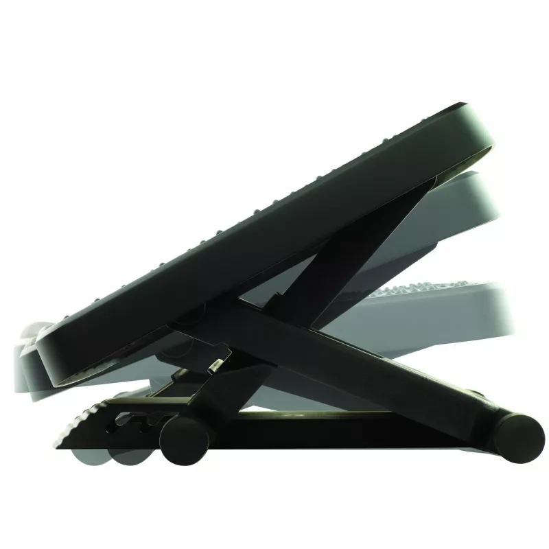 Fellowes Foot Rest Under Desk - Professional Series Ultimate Foot Support Ergonomic Foot Rest with 3 Height Adjustments & Massage Surface - Foot Rest Stool for Office & Home - Black