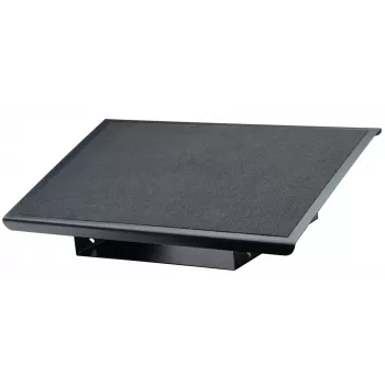 Fellowes Foot Rest Under Desk - Professional Series Under Desk Foot Rest Ergonomic Foot Rest with 3 Height Adjustable Positions & Non-Slip Platform Surface - Foot Rest Stool for Office & Home - Black
