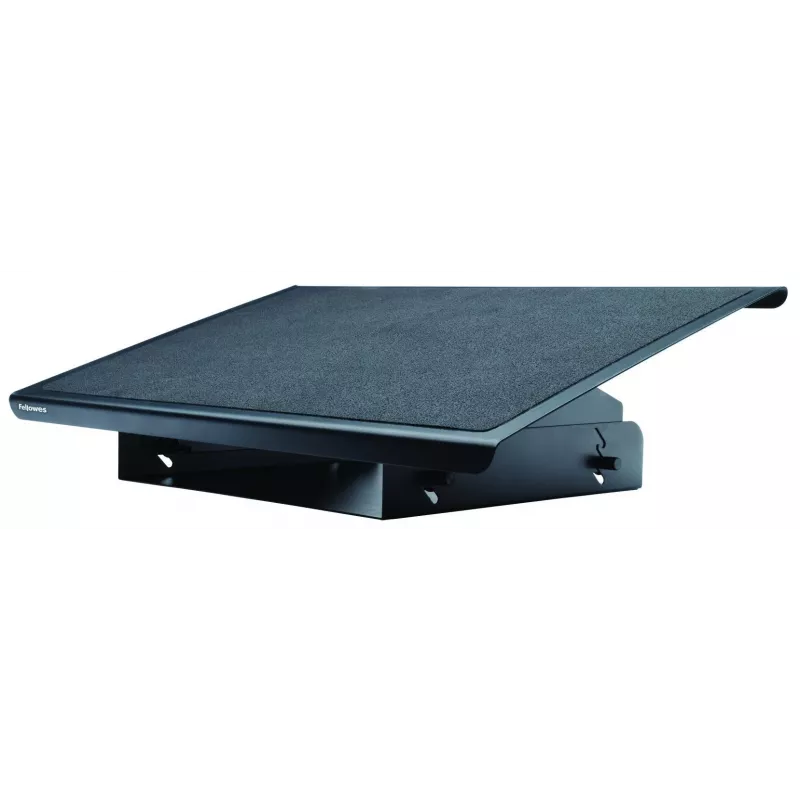 Fellowes Foot Rest Under Desk - Professional Series Under Desk Foot Rest Ergonomic Foot Rest with 3 Height Adjustable Positions & Non-Slip Platform Surface - Foot Rest Stool for Office & Home - Black