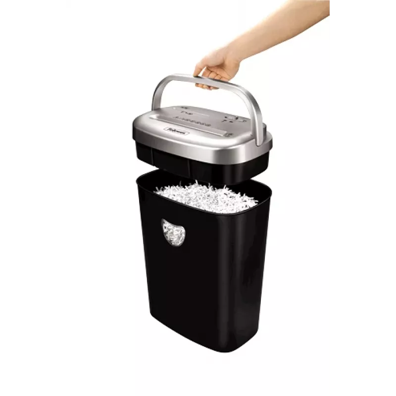 Fellowes 53C paper shredder Cross shredding 22 cm Black