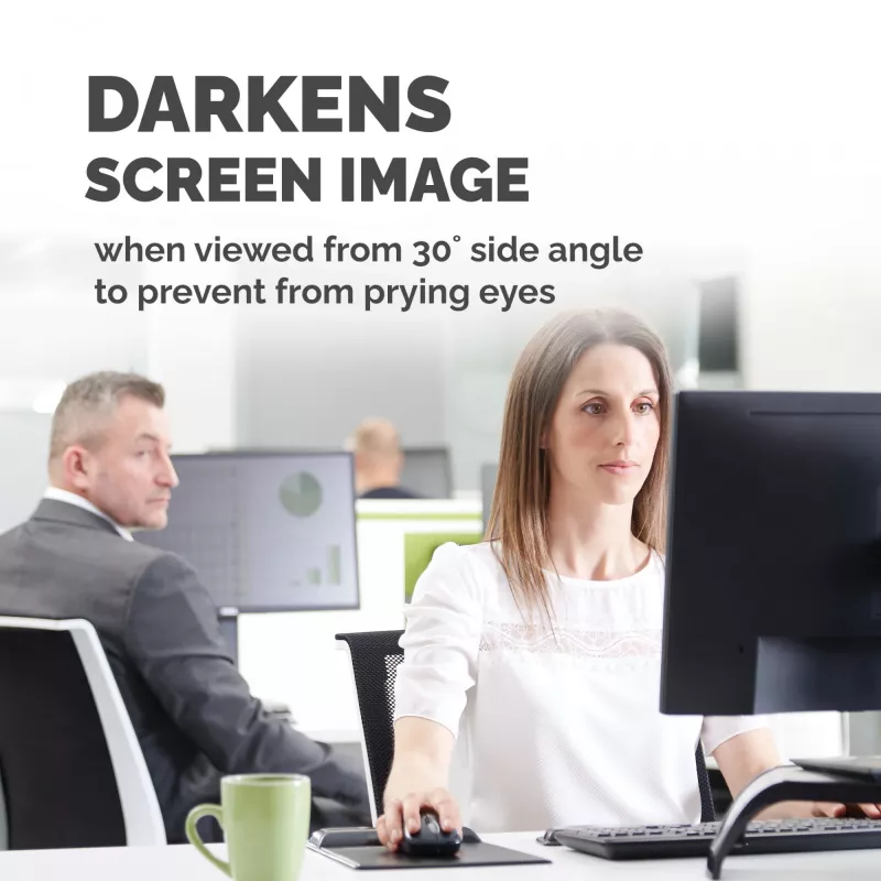 Fellowes 23 inch Widescreen-PrivaScreen Privacy Filter, 58.4 cm (23 inch), 16:9, Monitor, Frameless display privacy filter, Anti-glare, Privacy, 140 g
