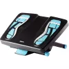 Fellowes Foot Rest Under Desk - Energizer Foot Support Ergonomic Foot Rest with 3 Height Adjustable Positions & Massage Textured Surface - Foot Rest Stool for Office & Home - Charcoal