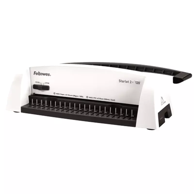 Fellowes Starlet 2+ ring binder Grey, White