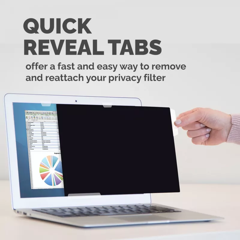 Fellowes PrivaScreen 35.6 cm (14 inch) Laptop Frameless display privacy filter