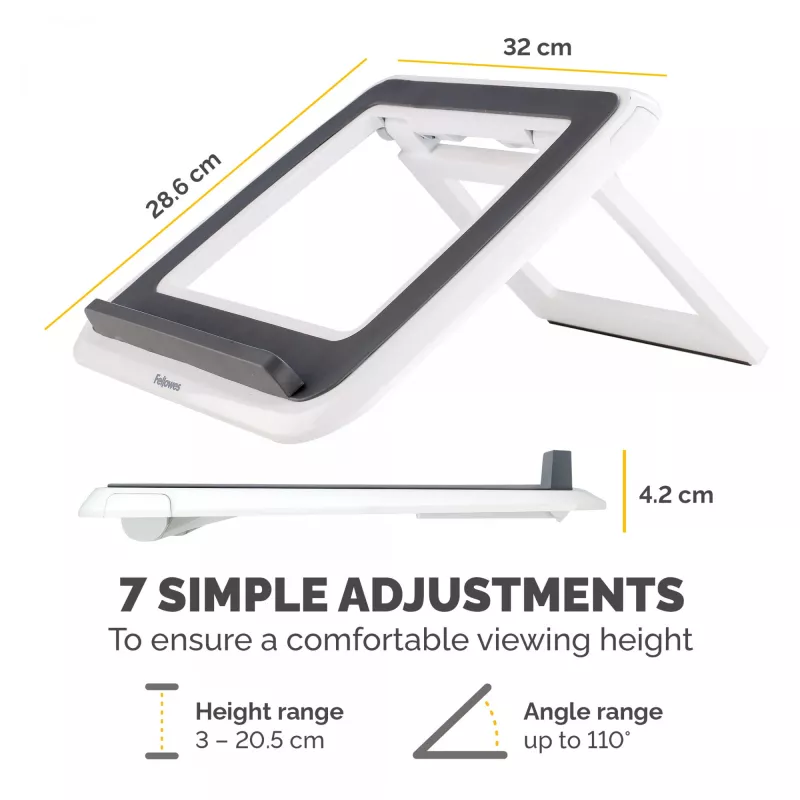 Laptop Stand Fellowes I-Spire Quick Lift Adjustable