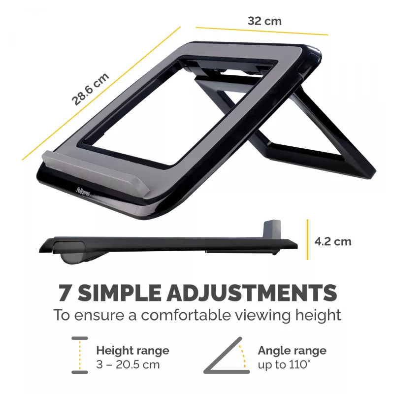 Laptop Stand Fellowes I-Spire Quick Lift Adjustable