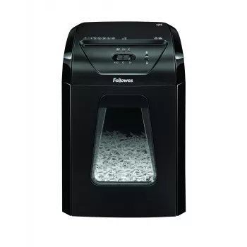 Fellowes Powershred 12C paper shredder Cross shredding 22.5 cm Black