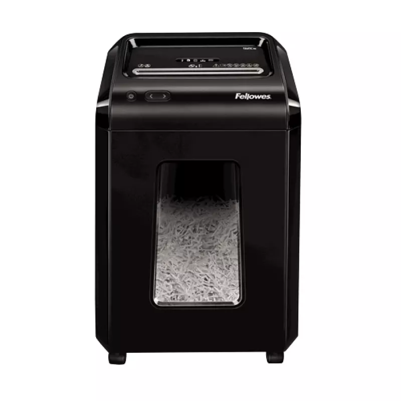 Fellowes Powershred 92Cs Cross-Cut Paper Shredder, 4 x 38 mm, P-4, Black