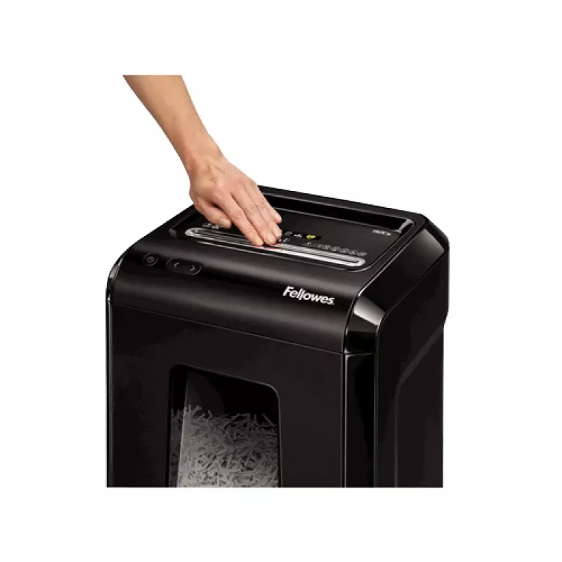 Fellowes Powershred 92Cs Cross-Cut Paper Shredder, 4 x 38 mm, P-4, Black