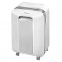 Fellowes Powershred LX201 Micro-Cut Shredder white, Micro-cut shredding, 23 cm, 2 x 12 mm, 22 L, Touch, 4 wheel(s)