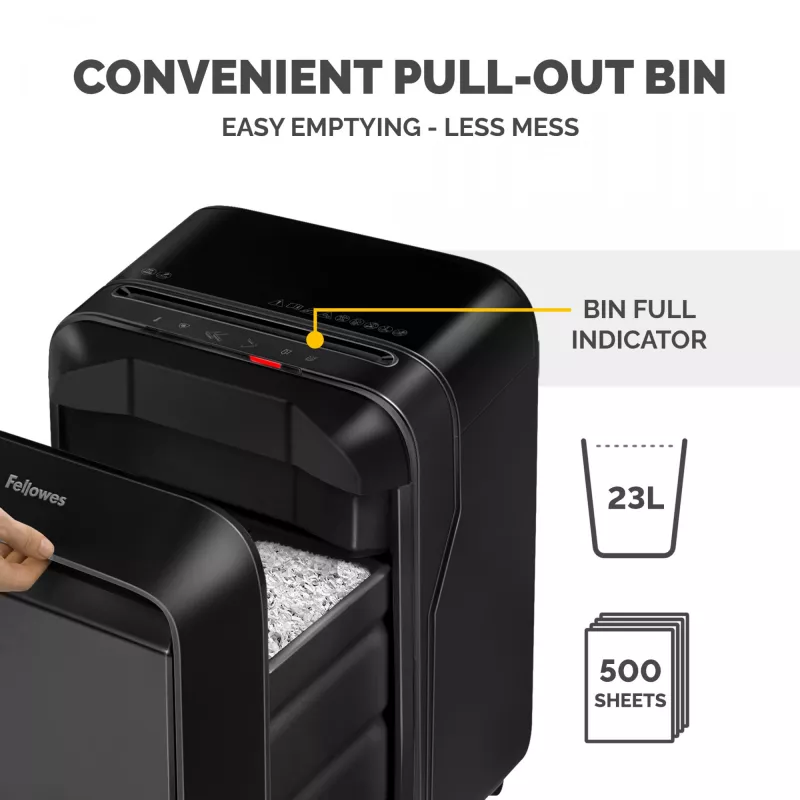 Fellowes LX Series Powershred LX210 paper shredder Black