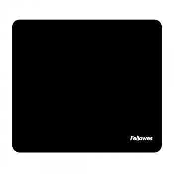 Fellowes Earth Series Mousepad - Black, Black, Monochromatic, Non-slip base