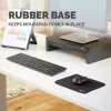 Fellowes Earth Series Mousepad - Black, Black, Monochromatic, Non-slip base