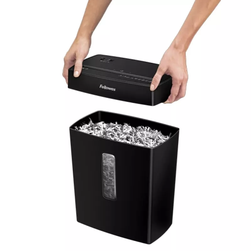 Fellowes Powershred P-42C paper shredder Cross shredding Black