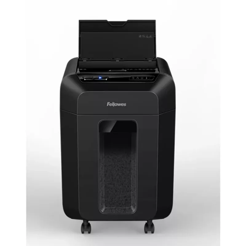 Fellowes AutoMax 90M paper shredder Micro-cut shredding Black