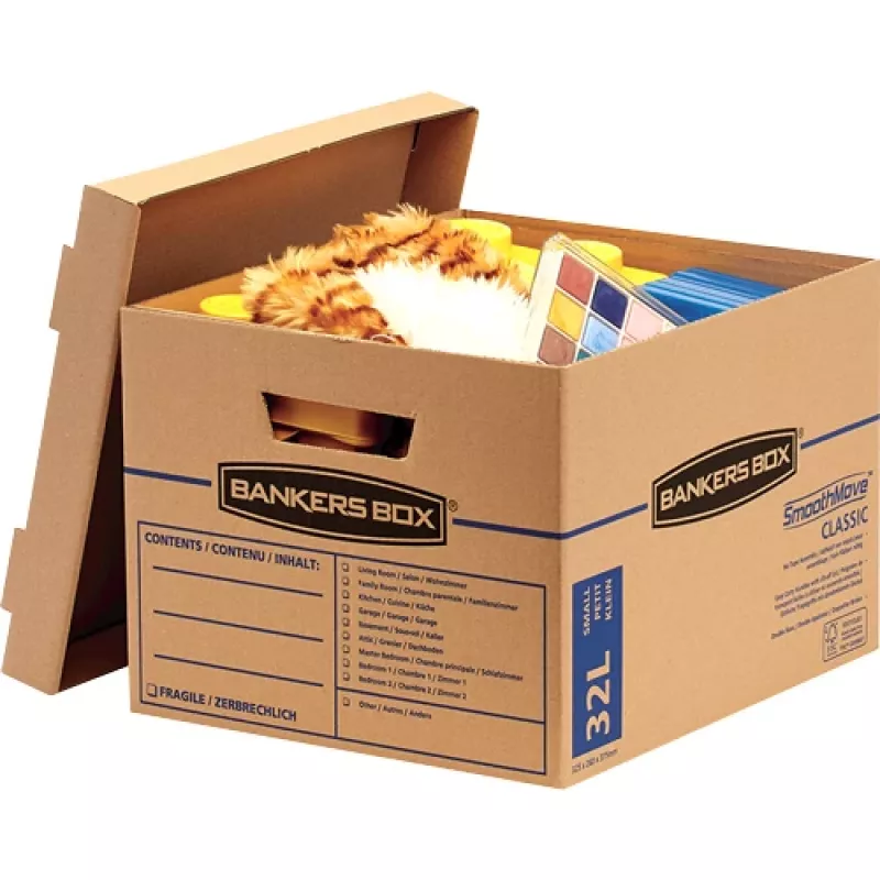 Fellowes 6203701 storage box Rectangular Cardboard Natural