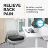 Fellowes Seat Cushion for Office Chair Breyta Comfort Seat Cushion with Coccyx Cut Out